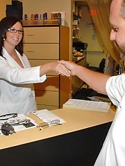 Amazing big tits dr feel good lony gets her pussy fucked hard in the doctors office