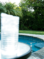 Bigtit milf with a smoking hot body gets naughty by the pool