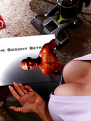 Busty brunette housewife Darla Crane getting slammed