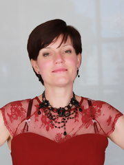 Naughty British housewife getting frisky