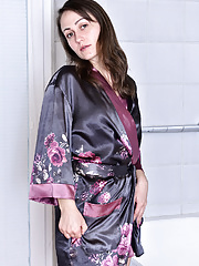 Sexy Angel Karyna gets dripping wet showering