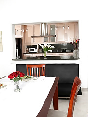 Sexy Milf Anzhelika Yakimenko teases young Stud