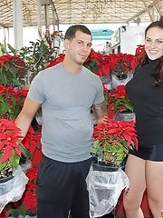 Sexy milf big tits brunette ready for hard cock