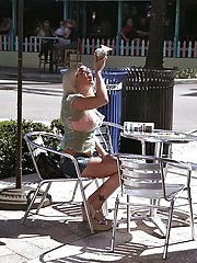 Smoking hot blonde milf wiht huge tits gets hardcore sex in bed