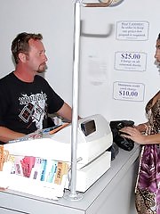 Watch hot big tits milf get her box pounded hard in the dry cleaning store