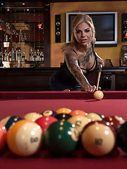 Insatiable Inked Hoochie MILF Bonnie Rotten Covered In Jizz