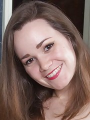 Kelly Morgan Removes Black Lingerie And Thong To Display Her Hairy Vagina