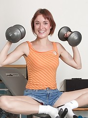 Ruby Rose Posing After Workout To Show Her Hairy Bush