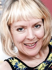 Hot Short Haired Granny With Saggy Tits Taking Off Her Dress And Panties