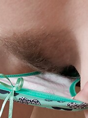 Skinny Mom Natinella Taking Off Her Clothes And Plays With Her Hairy Pussy